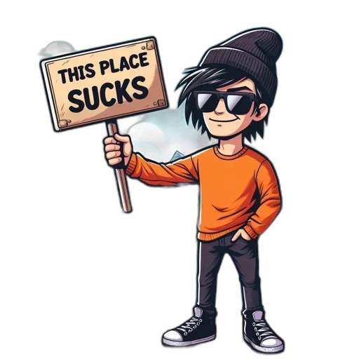 staff, hat, jacket, weapon transparent PNG cut-out