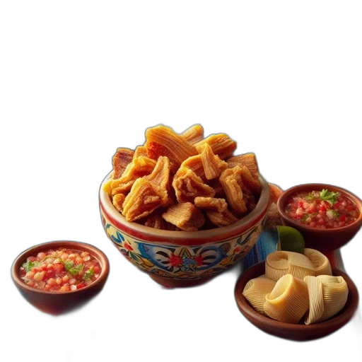 food, photorealistic, 3d render, mexican transparent PNG cut-out