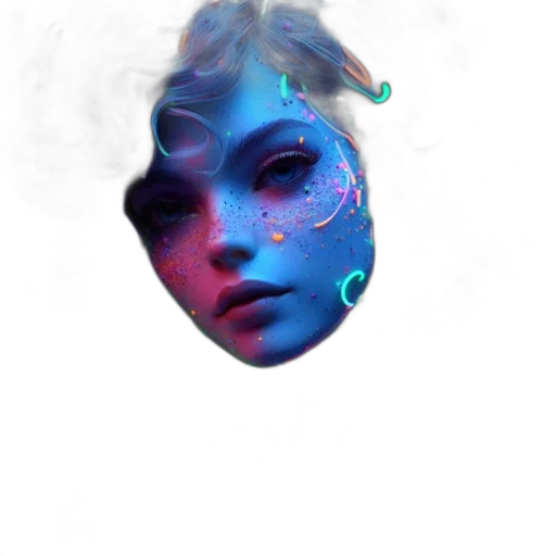 mask, face, creature, robot transparent PNG cut-out