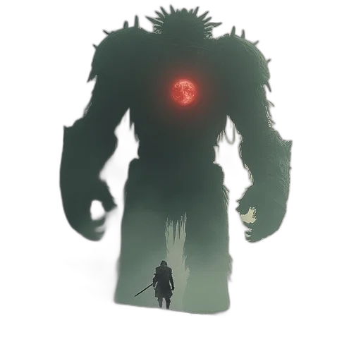 creature, staff, mask, weapon transparent PNG cut-out