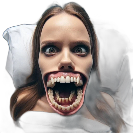 face, mask, creature, animal transparent PNG cut-out