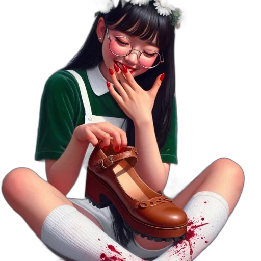shoes, dress, weapon, mask transparent PNG cut-out