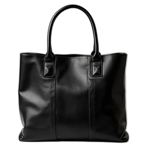 monochrome, black, intrecciato, leather transparent PNG cut-out