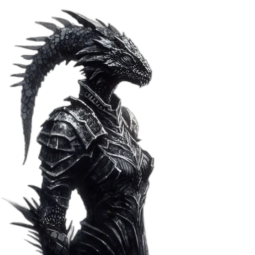 dragon, creature, animal, concept art transparent PNG cut-out