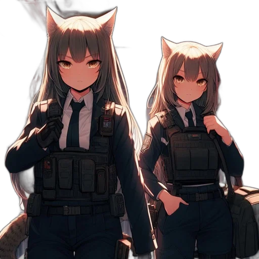 weapon, staff, animal, jacket transparent PNG cut-out