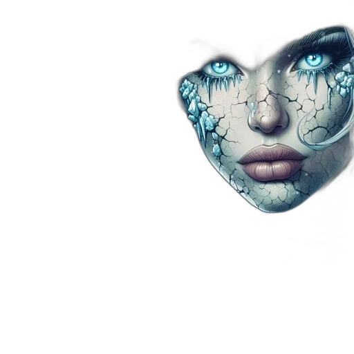 mask, face, creature, robot transparent PNG cut-out