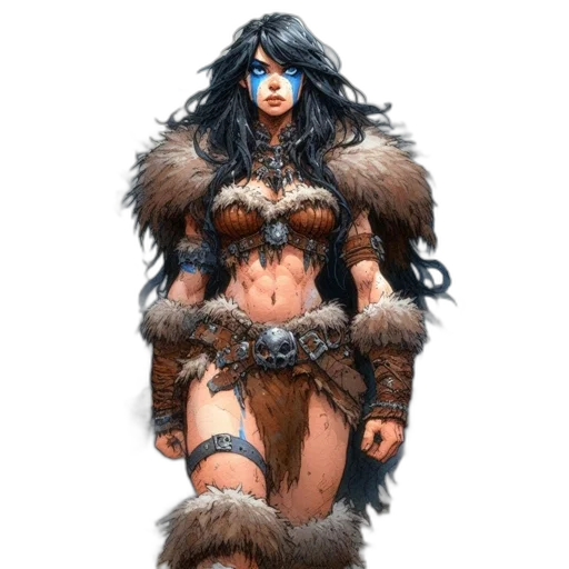 fantasy art, concept art, comic book art, pixel art transparent PNG cut-out