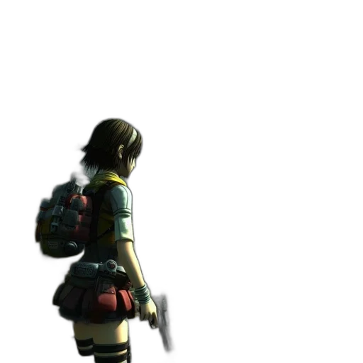 weapon, robot, staff, jacket transparent PNG cut-out