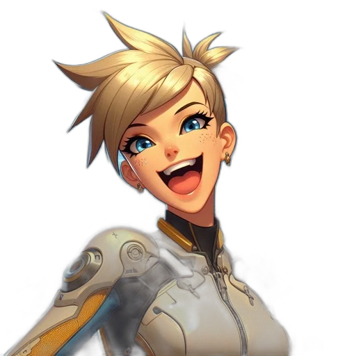 face, robot, weapon, staff transparent PNG cut-out