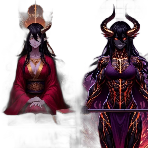 fantasy art, concept art, comic book art, pixel art transparent PNG cut-out
