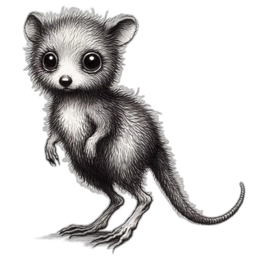 animal, creature, staff, dragon transparent PNG cut-out