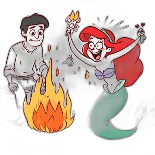 concept art, cartoon, fantasy art, comic book art transparent PNG cut-out