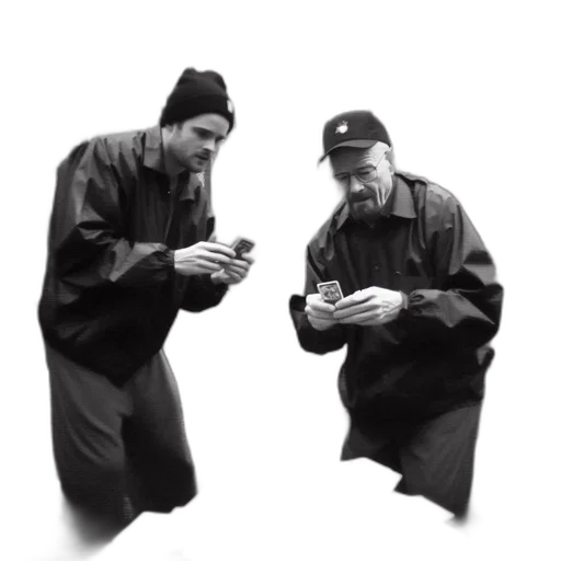 jacket, hat, staff, concept art transparent PNG cut-out