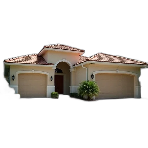 building, 3d render, photorealistic, typical transparent PNG cut-out