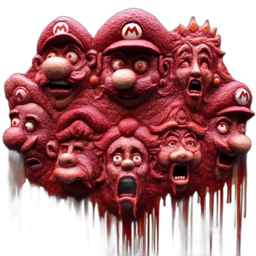 mask, face, creature, crown transparent PNG cut-out