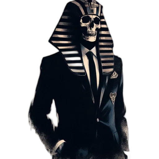 mask, staff, jacket, robot transparent PNG cut-out