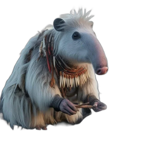 animal, creature, dragon, hair transparent PNG cut-out