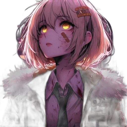 face, mask, creature, jacket transparent PNG cut-out