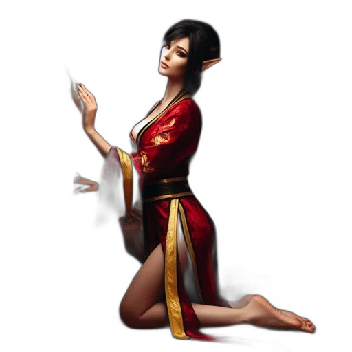 staff, dress, concept art, fantasy art transparent PNG cut-out