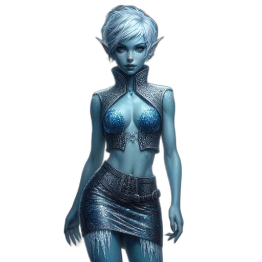 concept art, fantasy art, comic book art, 3d render transparent PNG cut-out