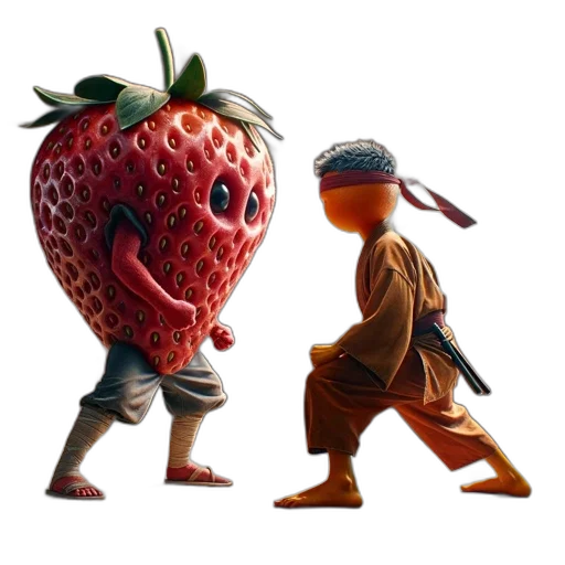 mask, food, creature, concept art transparent PNG cut-out