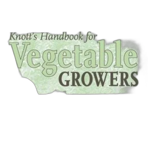knott, handbook, vegetable, growers transparent PNG cut-out