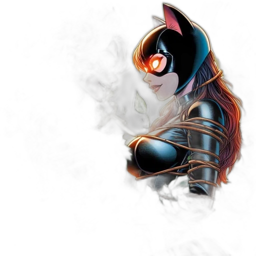 mask, robot, fantasy art, comic book art transparent PNG cut-out