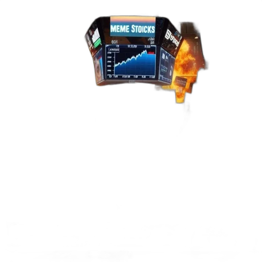 chaotic, stock, market, scene transparent PNG cut-out