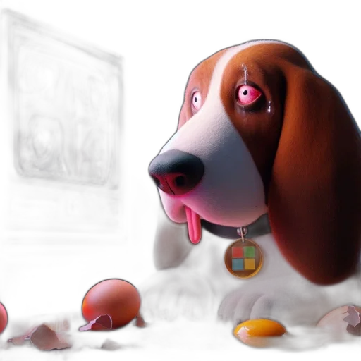 concept art, photorealistic, 3d render, oil painting transparent PNG cut-out