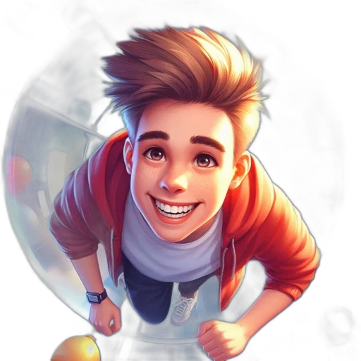 face, cartoon, concept art, fantasy art transparent PNG cut-out