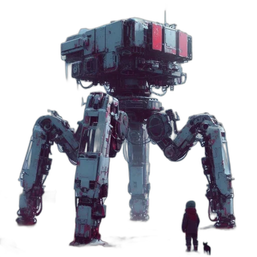 robot, creature, weapon, animal transparent PNG cut-out