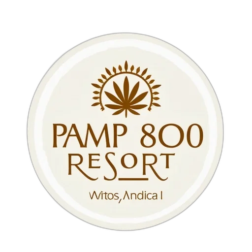 logo, pamp, 800, resort transparent PNG cut-out
