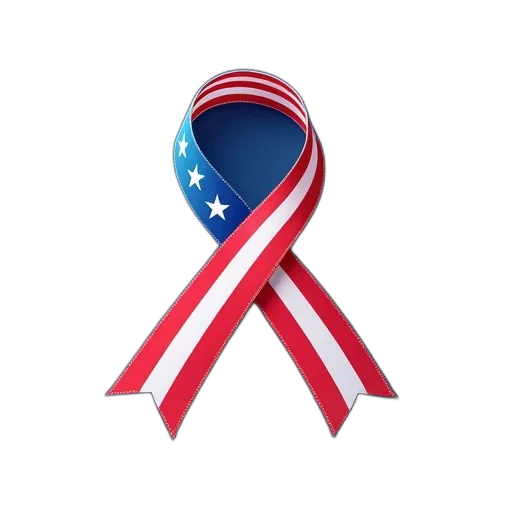 stylized, image, american, flag transparent PNG cut-out