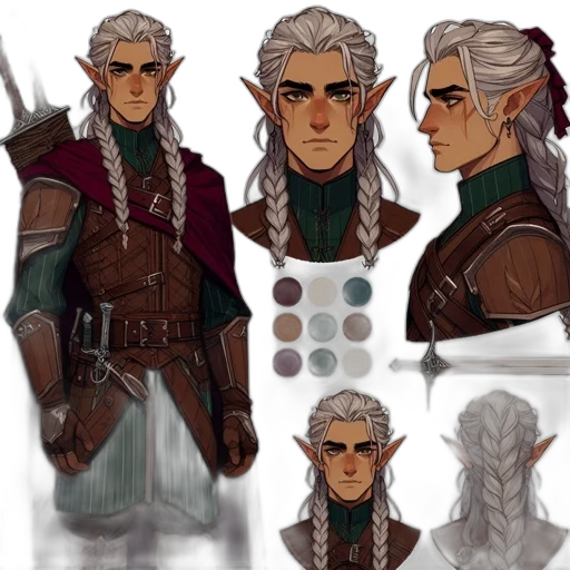 concept art, fantasy art, pixel art, earth tones transparent PNG cut-out