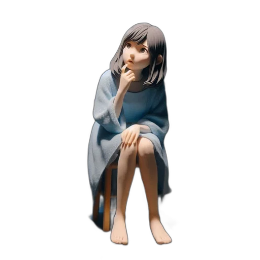 dress, creature, jacket, face transparent PNG cut-out
