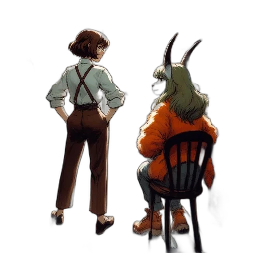 jacket, staff, furniture, dress transparent PNG cut-out