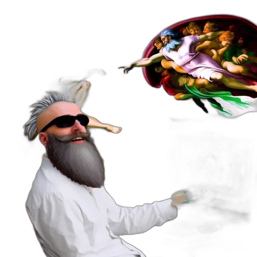 dragon, staff, weapon, creature transparent PNG cut-out