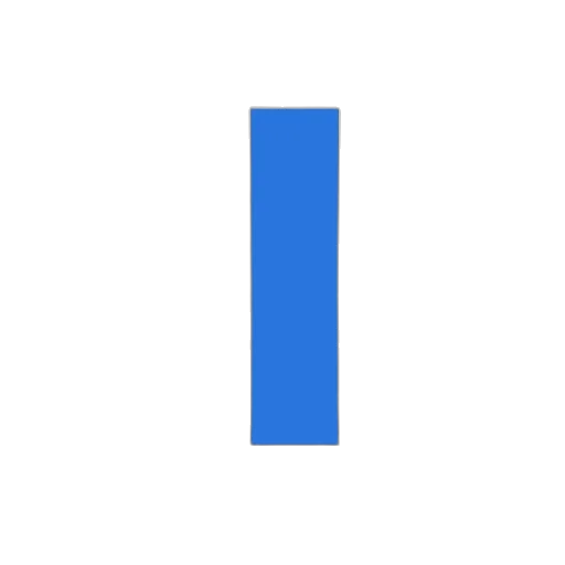 staff, pixel art, blue, bar transparent PNG cut-out