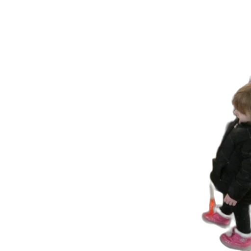 shoes, jacket, staff, 3d render transparent PNG cut-out