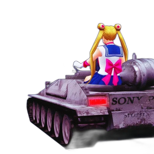weapon, car, animal, robot transparent PNG cut-out