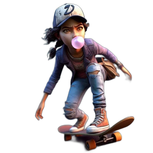 concept art, 3d render, cartoon, photorealistic transparent PNG cut-out