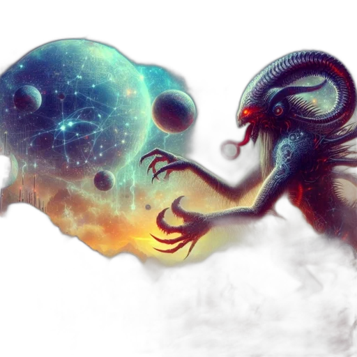 dragon, creature, mask, robot transparent PNG cut-out