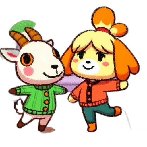 animal, staff, pixel art, concept art transparent PNG cut-out