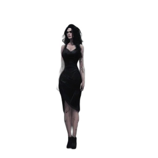 dress, 3d render, concept art, pixel art transparent PNG cut-out