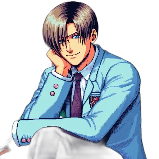 jacket, staff, face, anime transparent PNG cut-out
