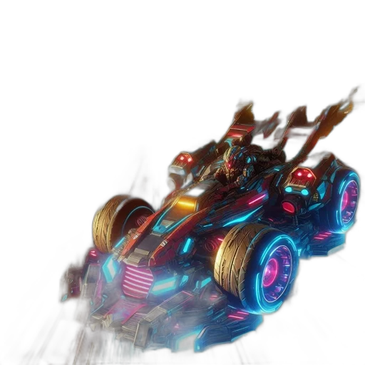 car, weapon, robot, dragon transparent PNG cut-out