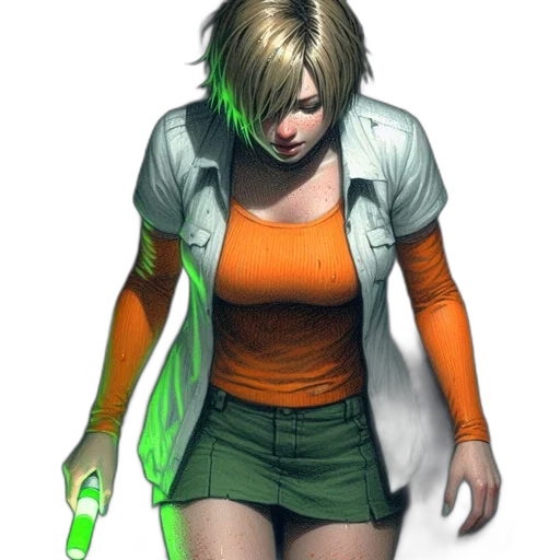 jacket, staff, weapon, concept art transparent PNG cut-out