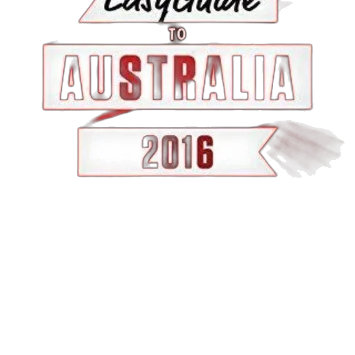 easyguide, australia, 2016, quick-to-read transparent PNG cut-out