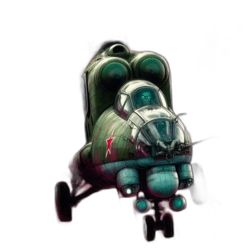 robot, weapon, car, creature transparent PNG cut-out
