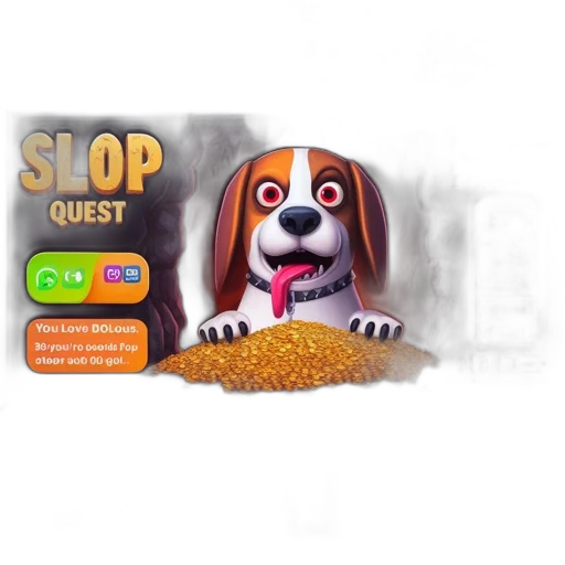 concept art, game, slop, quest transparent PNG cut-out